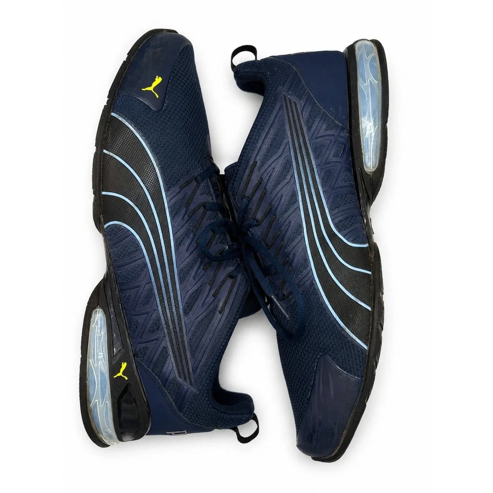 PUMA Voltaic Evo 10 Cell Mens 13 Navy Running Training Athletic Shoes 37960103